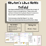 Newton's Laws Notes Trifold