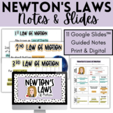 Newton's Laws Notes and Slides