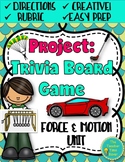 Laws of Motion Trivia Board Game Project | Physical Scienc