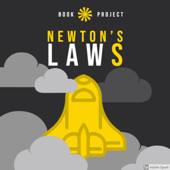 Preview of Newton's Laws of Motion Book Project