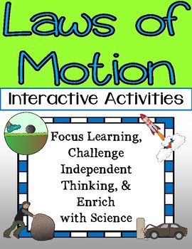 Preview of Newton's Laws of Motion Choice Board