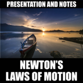 Newton's Laws of Motion Presentation and Notes | Print | Digital