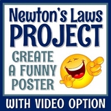 Newton's Laws of Motion Project Poster Activity