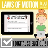 Newton's Laws of Motion Quiz | Force Digital Science Quiz