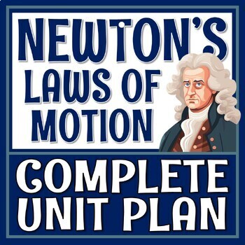 Preview of Newton's Laws of Motion Unit Bundle