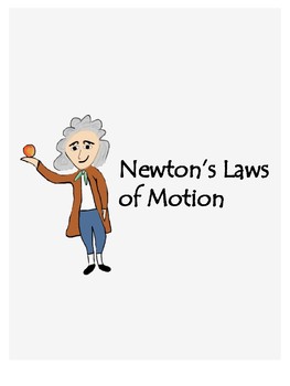 Preview of Newton's Laws of Motion interactive notes