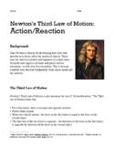 Newton's Third Law of Motion (Read to Learn)