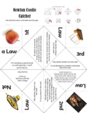 Newton's Three Laws of Motion Cootie Catcher