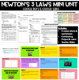 Newton's Three Laws of Motion Mini Unit Lesson Plans, Work