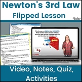 Newton's third Law Flipped Lesson | flipped classroom