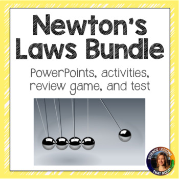 Preview of Newton's Laws Bundle
