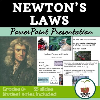 Preview of Newton's Laws Notes