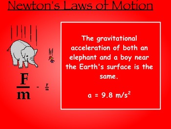 Preview of Newton's Laws and Motion