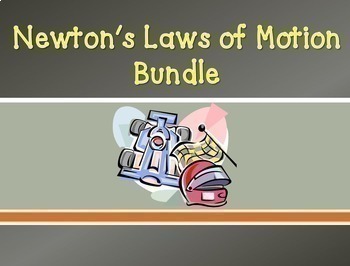 Preview of (OVER 30% OFF) Bundle: Newton's Laws of Motion