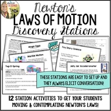 Newton's Laws of Motion Discovery Stations