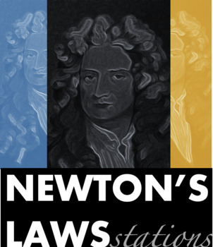 Preview of Newton's Laws of Motion Stations {Interactive and Fun!}