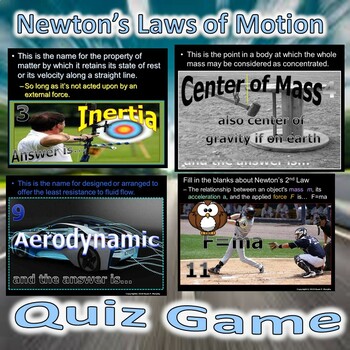 laws of motion games online