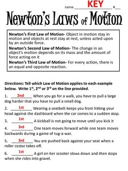 three laws in physics science