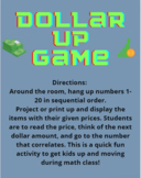 Next Dollar Up Game- ($0.01-$20.00) Special Education