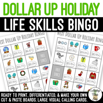 Preview of Next Dollar Up (Holiday) BINGO Game