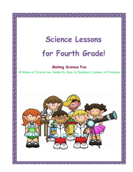 Preview of Next Generation Science 4th Grade-Complete Year Lessons Bundled