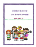 Next Generation Science 4th Grade-Complete Year Lessons Bundled