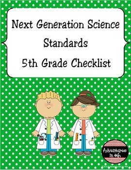 Preview of Next Generation Science Standard (NGSS) - 5th Grade