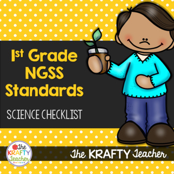 Preview of NGSS Checklist for First grade Science standards