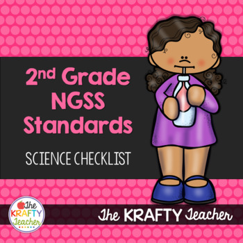 Preview of NGSS Checklist for Second Grade Science Standards