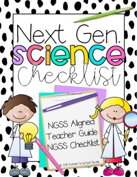 Preview of Next Generation Science Standards Checklist First Grade {FREEBIE}