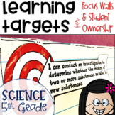 Next Generation Science Standards NGSS Learning Targets fo