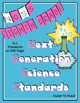 Preview of Next Generation Science Standards for Eighth Grade