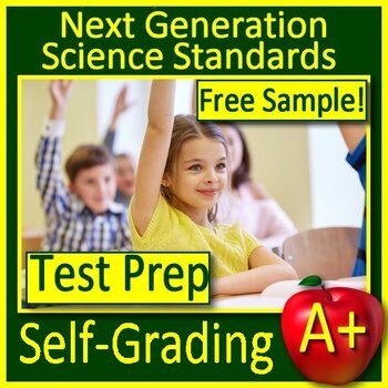 Preview of Next Generation Science Test Prep Practice Free Sample