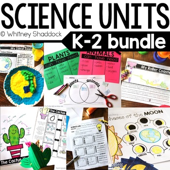 Preview of K-2 Science Curriculum & Activities - 10 Next Generation Science Standards Units