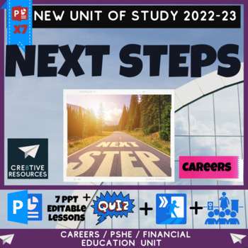 Preview of Next Steps Careers High School Unit