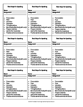 Preview of Next Steps Checklists for the Foreign Language Classroom