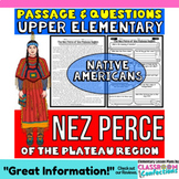 Native Americans Activity : Nez Perce Native Americans Pas