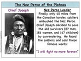 Nez Perce and Chief Joseph