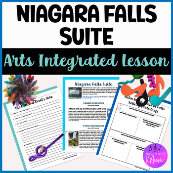 Preview of Niagara Falls Suite by Ferde Grofé, A Musical Lesson, Activities & Worksheets