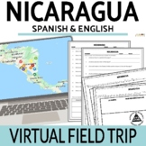 Nicaragua Virtual Field Trip Digital Map Activities SPANIS