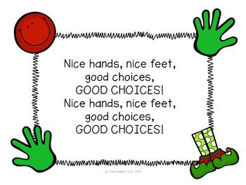 Social Stories for Autism: Nice Hands, Nice Feet, Good Choices | TpT