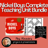 Nickel Boys: Complete and SPECIFIC Teaching Unit BUNDLE (A