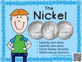 Nickel - Math Money Center, Money Unit, Summer Packet