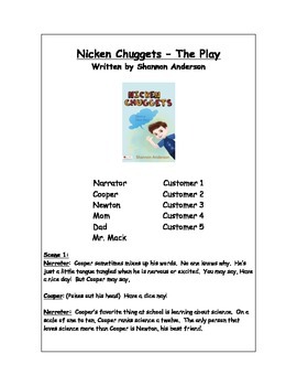 Preview of Nicken Chuggets Lesson Guide and Readers Theater