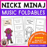 Nicki Minaj: Music Listening and Research Foldables