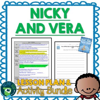 Preview of Nicky and Vera by Peter Sis Lesson Plan and Google Activities