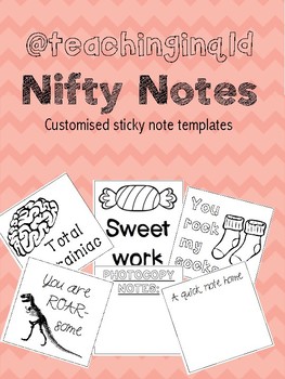 Preview of Nifty Notes Bundle (Sticky Note Feedback)