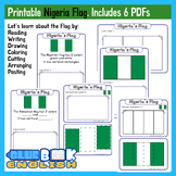 Nigeria Flag Activity | Nigerian Flag Craft Differentiated