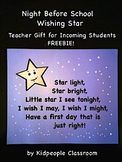 Night Before School Wishing Star
