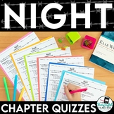 Night Chapter Quizzes - PRINT & DIGITAL